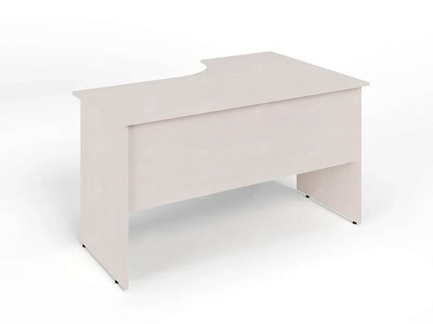 ЛАЙТ / LIGHT RLG004-14x9L Угловой стол 140x90x75 Дуб Молочный - Вид 3