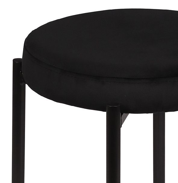 Комплект табуретов Кен, черный H-75/черный, 3 шт. - Вид 2