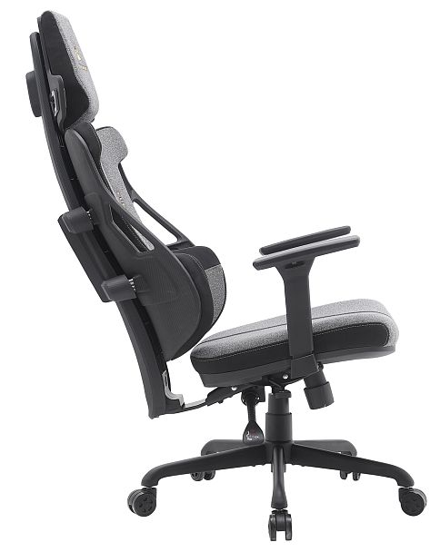 Геймерское кресло Everprof Serval (Сервал) S Ткань Черно-серый - Вид 3