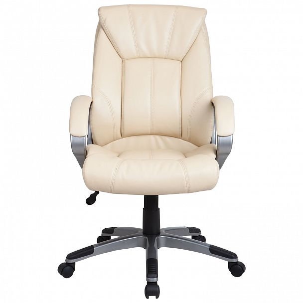 Кресло офисное BRABIX "Maestro EX-506", экокожа, бежевое, 531168 - Вид 5