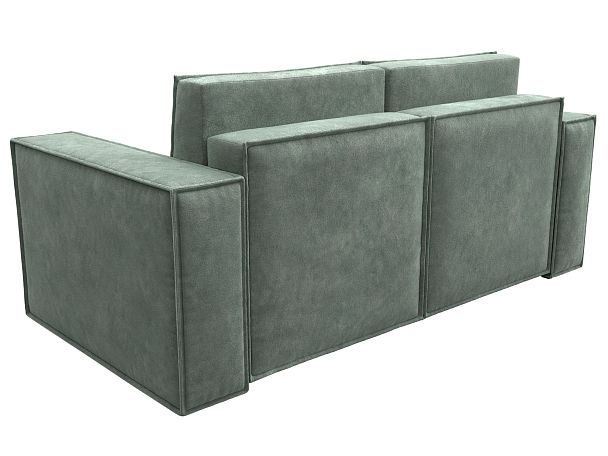 Диван прямой Куба мини Велюр зеленый - Вид 6