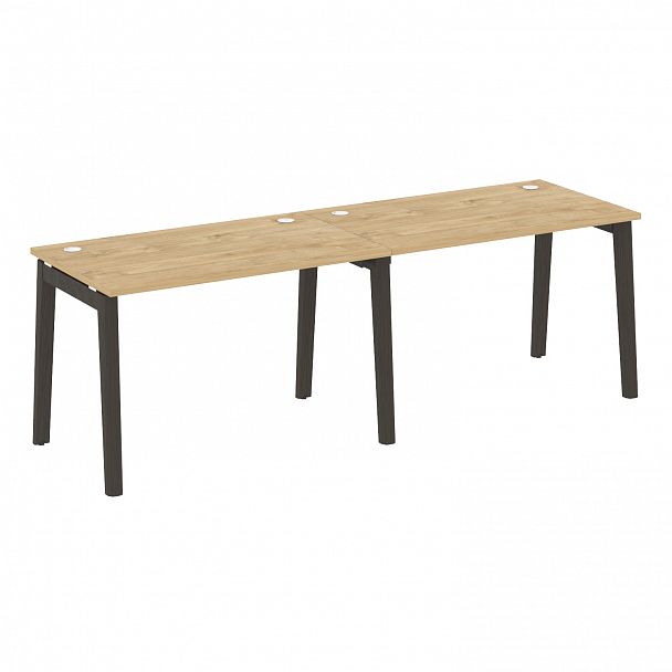 Рабочая станция "Onix wood" OW.RS-2.2.7 тиквуд светлый/дуб темный - Вид 1