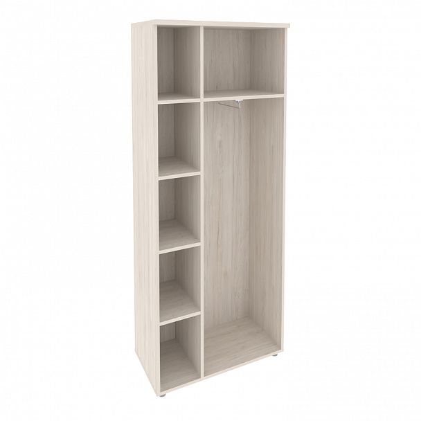 Гардероб "Onix" O.GB-4 денвер светлый/белый - Вид 2