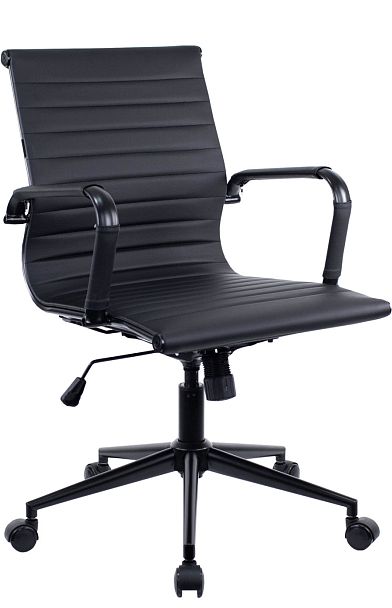 Кресло Everprof Leo Black T Экокожа Черный - Вид 1