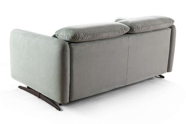 Rimini диван-кровать прямой замша мятный - Вид 6