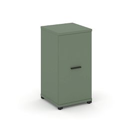 Concept Шкаф 1 узкая секция, 2 ниши CN.STU-213 B Кобо/Металл Черный 420*420*818 - Фото предпросмотра