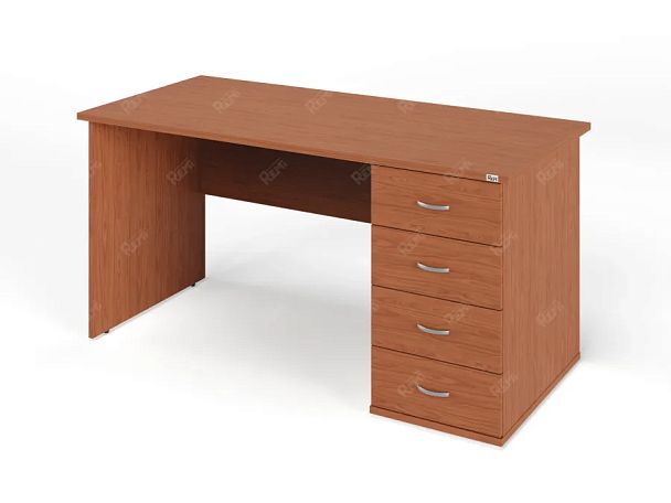 ЛАЙТ / LIGHT RLG008-15x7R Однотумбовый стол 150x70x75 Орех Итальянский - Вид 1