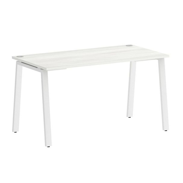 Home Office Стол письменный VR.SP-3-138.A Снежная патина/Белый металл 1380*720*750 - Вид 1