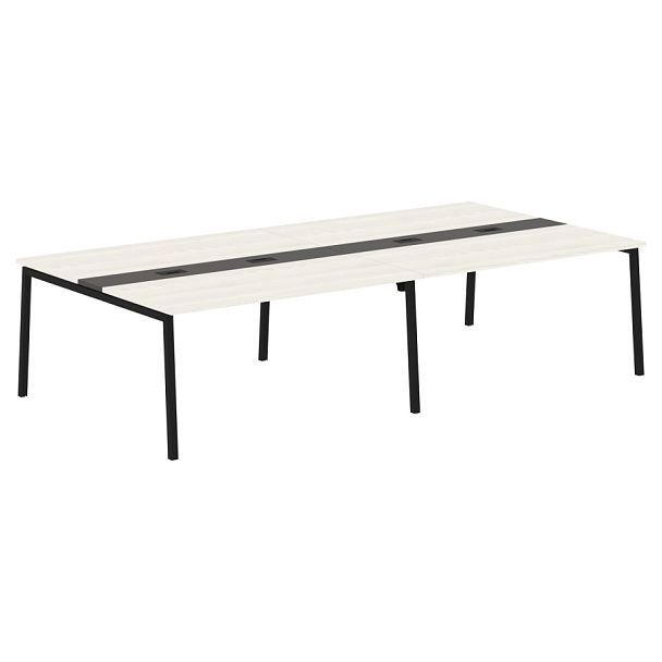 Конференц стол ELCT 3116 Ясень Траун/Черный 3126х1606х750 EDIS - Вид 1