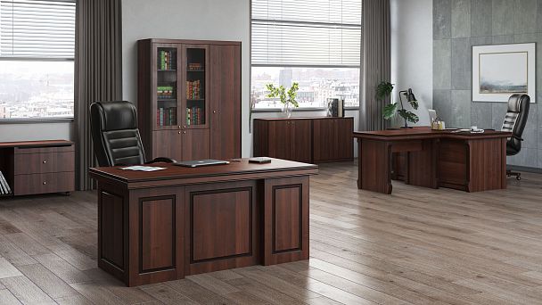 Стол письменный Bern 160x80x76 светлый дуб - Вид 11