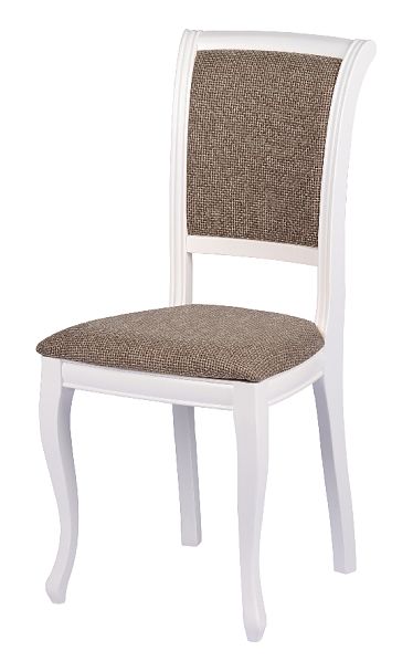 Обеденная группа стол Арей 140(180)х80х76 Белый и 4 стула Арктос Белый/Коричневая рогожка - Вид 7