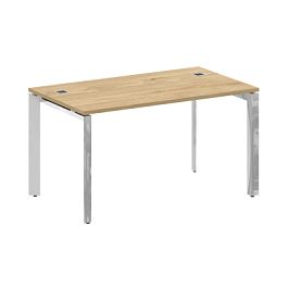 Стол рабочий руководителя на П-образном м/к "ONIX DIRECT LUX" M-O.MP-SRR-3.8 тиквуд светлый - Фото предпросмотра