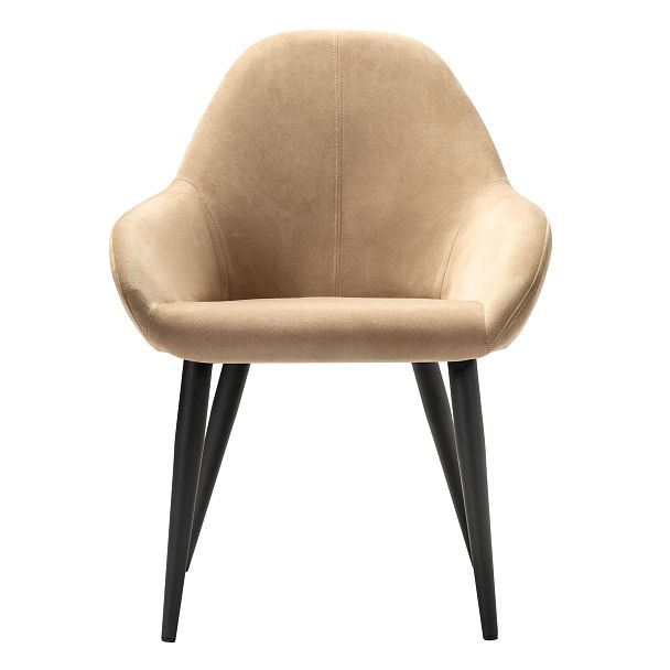 Кресло Kent Diag beige/черный - Вид 3