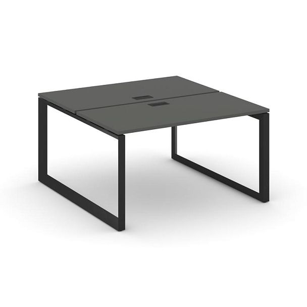 Style Project Next Рабочая станция двухсторонняя SN-59O.DRS-001 Антрацит/Металл Черный/Черный Заглушка 980*1232*750 - Вид 1