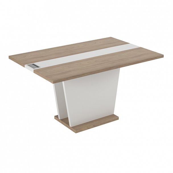 Элемент стола переговоров Asti 140x100x75 вяз - Вид 1