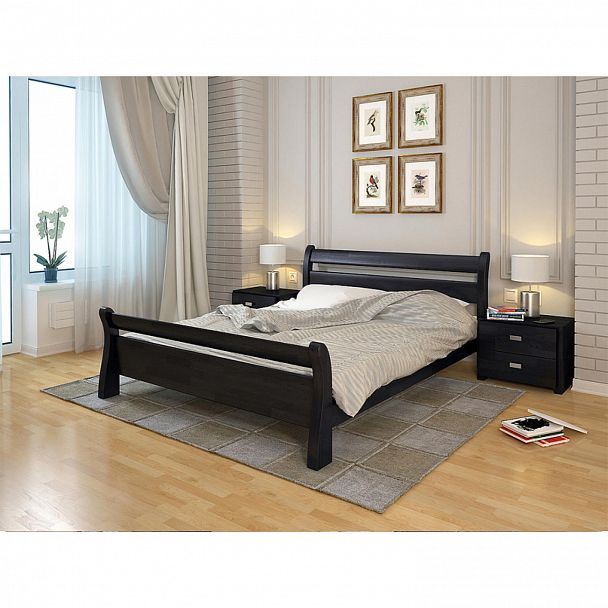 Кровать "Прага 200" сосна - Вид 3