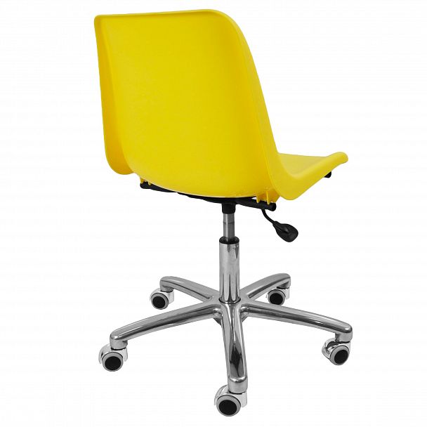 Кресло "Vicenza SW на крестовине CINA алюминий" желтый - Вид 2