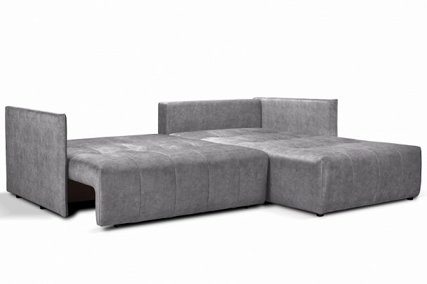 Мягкий угол "Чилетти" серый - Вид 3