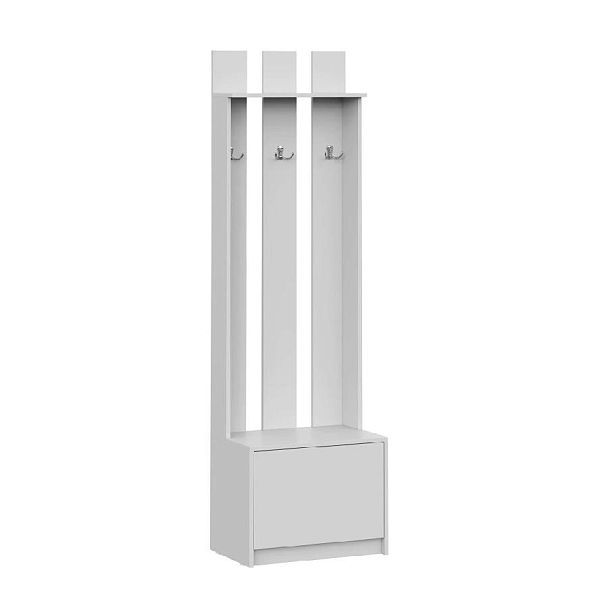 мс Айден ВШ06-600 серый ЛДСП/серый ЛДСП (СНЯТО) - Вид 1