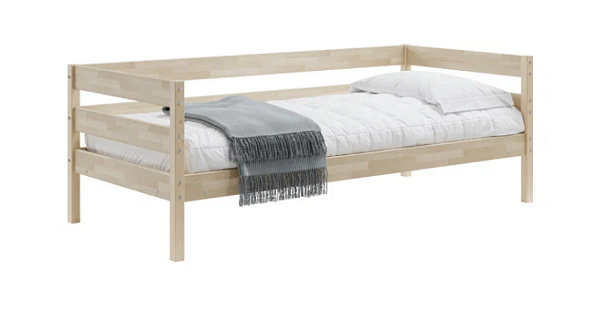 Кровать-тахта деревянная Мечта 5 800х1900, береза, цвет натуральный - Вид 1