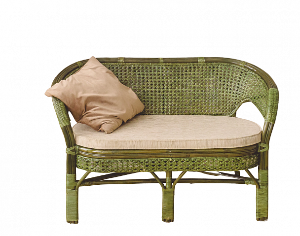 Диван 2х местный Пеланги 02/15, подушки на молнии - Вид 2