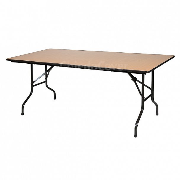 Стол Лидер 2, 1800x900, бук, черный - Вид 2