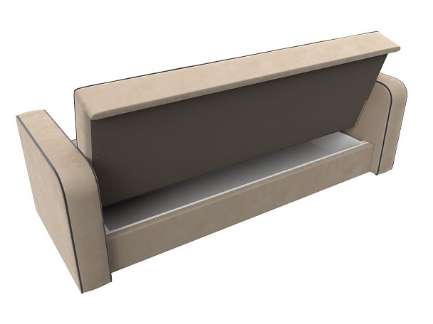 Диван-книжка Тур Велюр бежевый - Вид 8