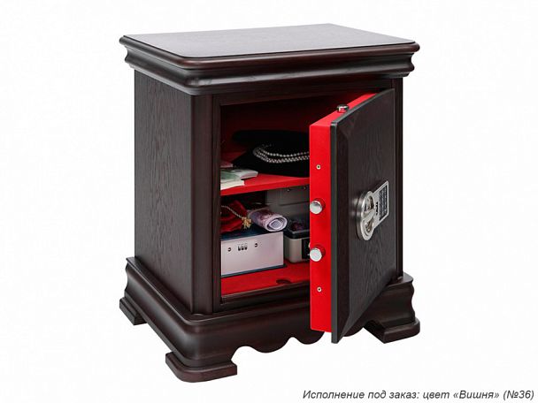 Взломостойкий сейф в дереве VALBERG КАРАТ-46 EL Д - Вид 1