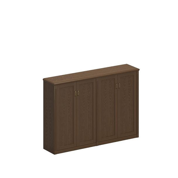 Шкаф для документов средний закрытый Perseo ПС 324 ДМ дуб мелвилл - Вид 1