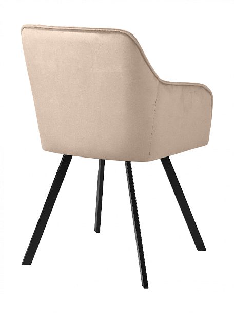 Комплект кресел поворотных Мони, Confetti cream/черный, 3 шт. - Вид 5