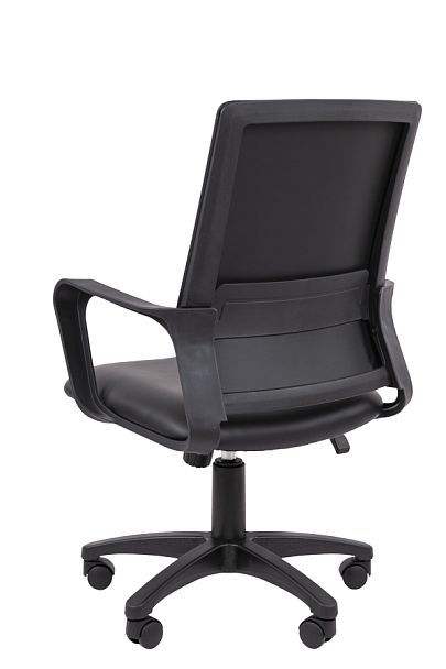 Офисное кресло Chairman 606 Россия экокожа черная - Вид 6
