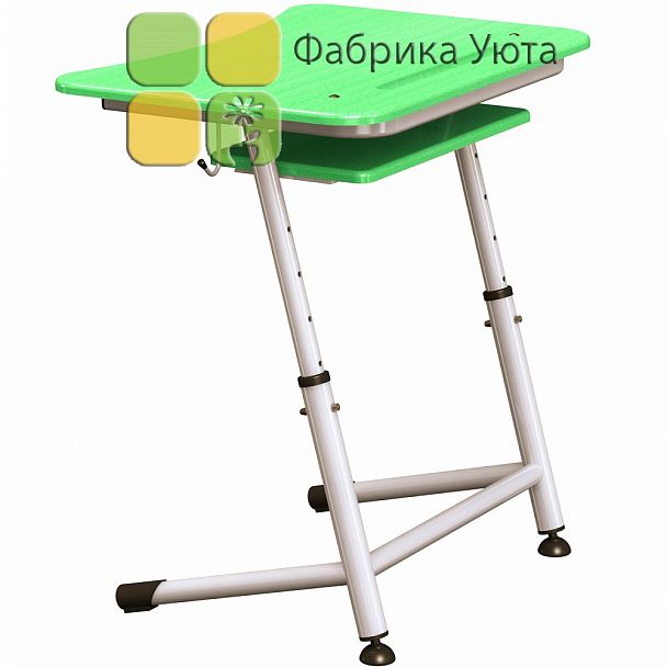 Парта "Премьера 1Р" с полочкой, рег., цвет (2-6 гр) - Вид 3