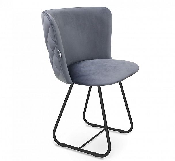 Стул Sheffilton SHT-ST36-3/S38 нейтральный серый/черный муар - Вид 1