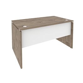 Onix Стол письменный O.SP-3.8 Тиквуд темный/Белый бриллиант 1380*800*750 - Фото предпросмотра