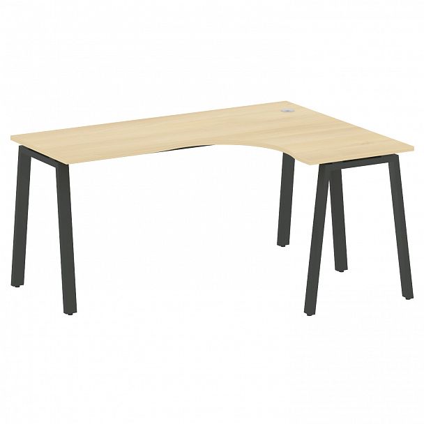 Стол "Metal System" БА.СА-4 акация/антрацит - Вид 1
