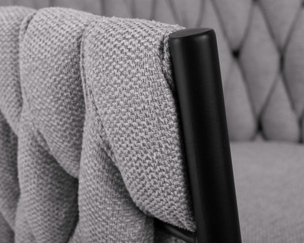 Стул барный DOBRIN LEON (серая ткань (LAR 275-17)) - Вид 11