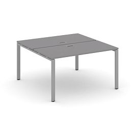 Стайл Проджект Рабочая станция двухсторонняя SN-6P.DRS-002 Серый Пепел/Металл Серый 1180*1232*750 - Фото предпросмотра
