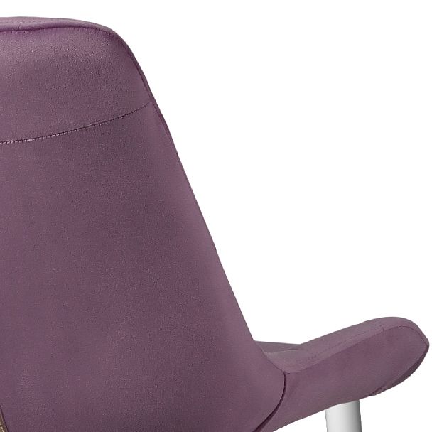 Полубарный стул Эйден, Confetti lilac/белый - Вид 8