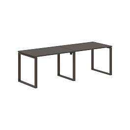 Стол 2-х местный EQWST 2380 Мокко/Мокко 2326х800х750 EDIS - Фото предпросмотра