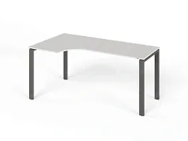 ЛАЙТ / LIGHT RLG016-14x9L Угловой стол 160x90x75 Белый - Фото предпросмотра