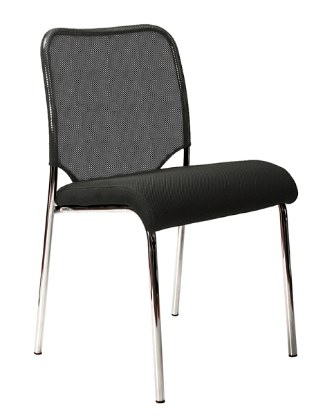 Конференц-кресло "Франк" хром, без подл. - Вид 1