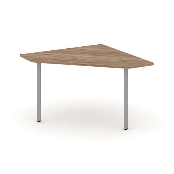 Стайл Проджект Угловой элемент перег. стола SN-4.UPRG-031 Дуб Табак/Металл Серый 1180*1180*750 - Вид 1