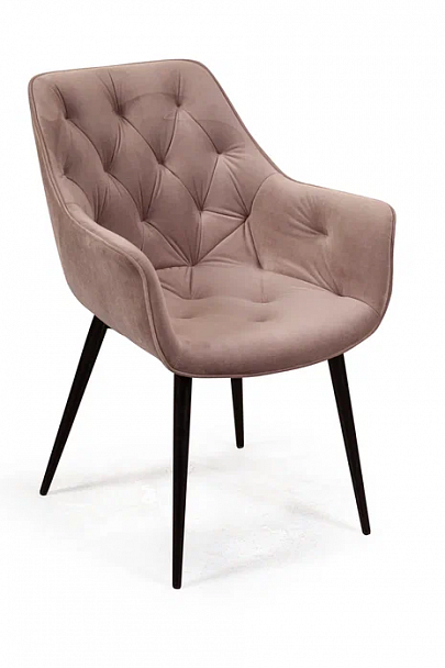 Стул Archi, бархат бежевый 5, опора конус - Вид 1