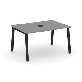 Стайл Проджект Стол переговорный SN-6A.SPRG-001 Серый Пепел/Металл Черный 980*980*750 - Фото предпросмотра