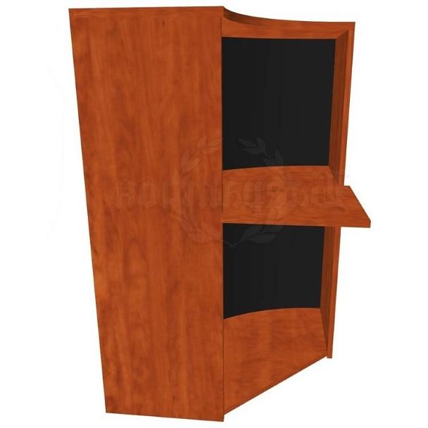 Угловой сегмент рецепции "Фаворит" Р-1 - Вид 1