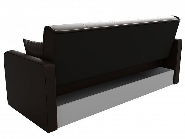 Диван книжка Надежда (полностью экокожа коричневая) - Вид 7