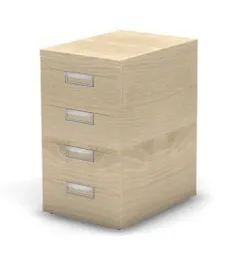 EUROPE/ЕВРОПА RE066-43х60 Тумба приставная 432x600x750 Акация светлый - Фото предпросмотра