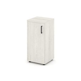 Стайл Проджект Шкаф низкий узкий SN.STU-301(L) Дуб Наварра/Черный Ручки 400*400*833 - Фото предпросмотра