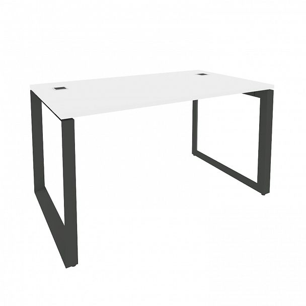 Стол руководителя "Onix direct" O.MO-SRR-3.8 белый/антрацит - Вид 1