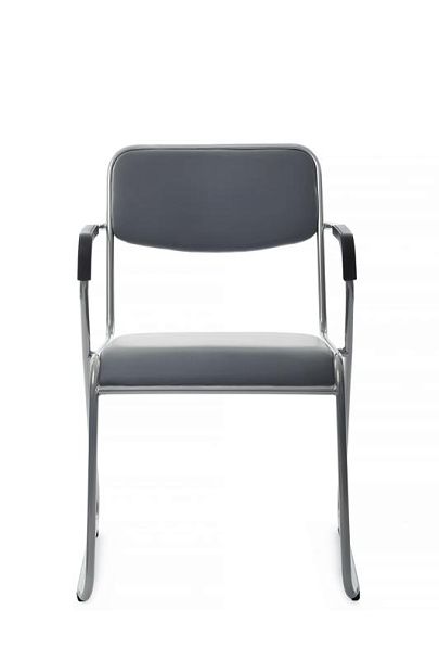 Кресло Nix Plus RCH OMKL-03 Серый/Металл окрашенный Хром - Вид 8